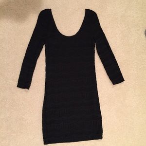 Cotton On lace bodycon dress with 3/4 sleeves